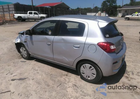 2017 Mitsubishi Mirage Es z USA, uszkodzony, nr VIN ML32A3HJ5HH009457